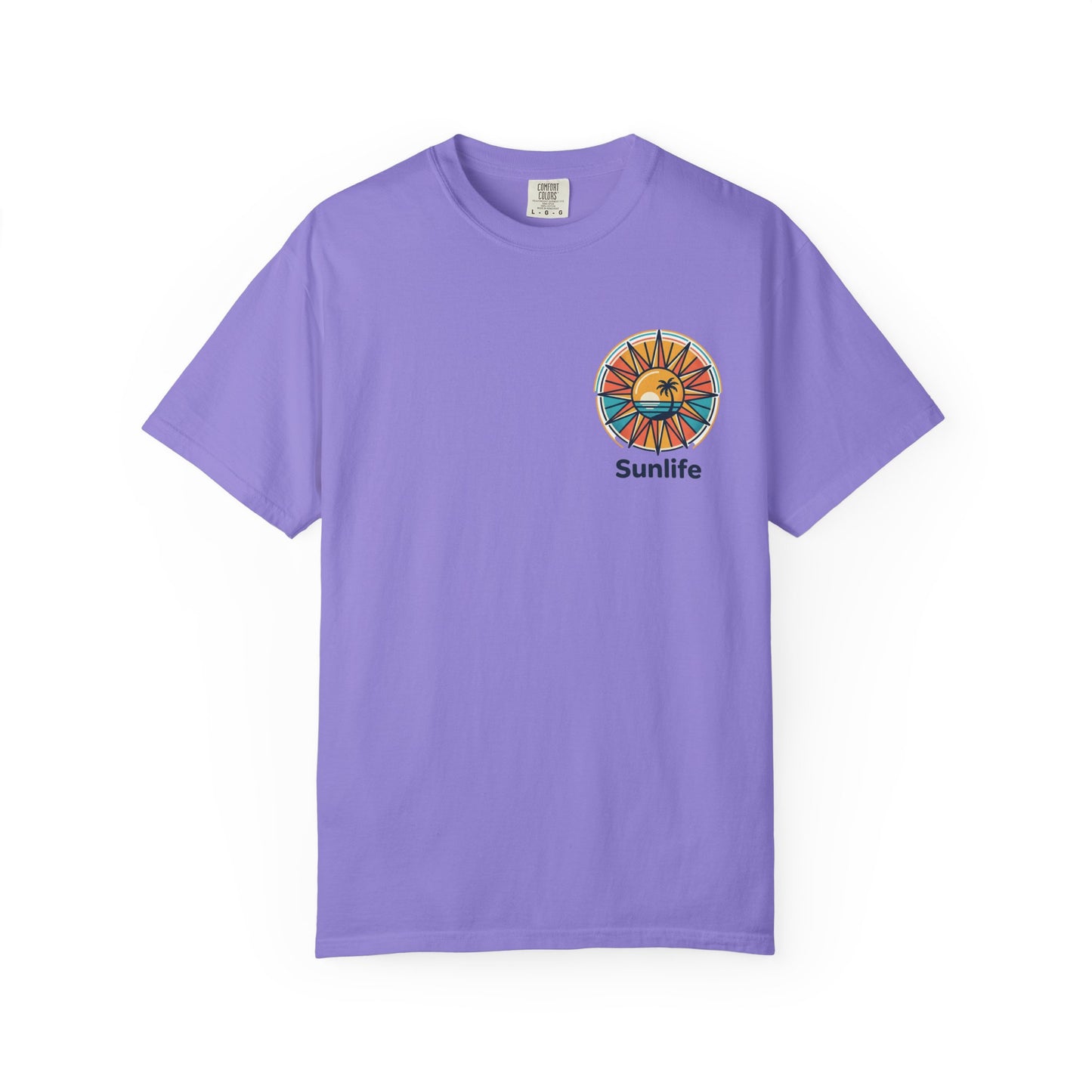 T-shirt Unisexe Sunlife — Coton Premium Teinté à la Pièce