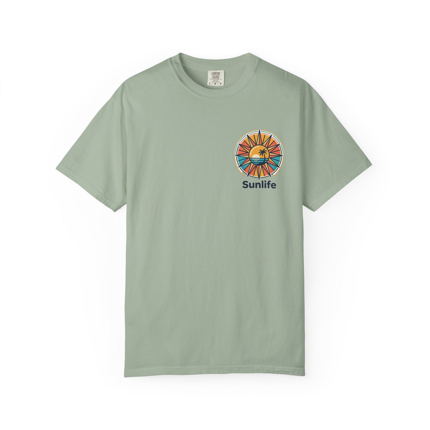 T-shirt Unisexe Sunlife — Coton Premium Teinté à la Pièce