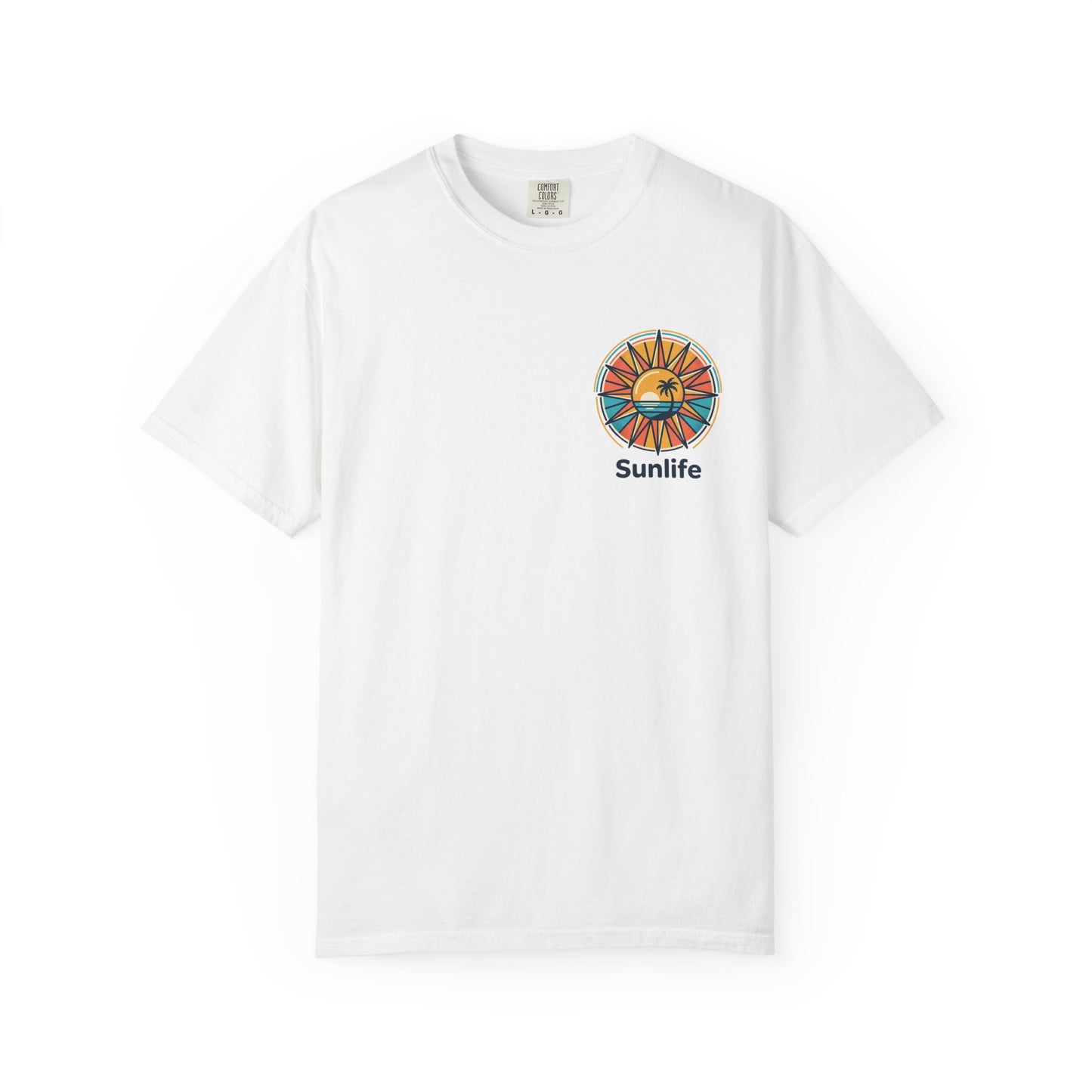 T-shirt Unisexe Sunlife — Coton Premium Teinté à la Pièce