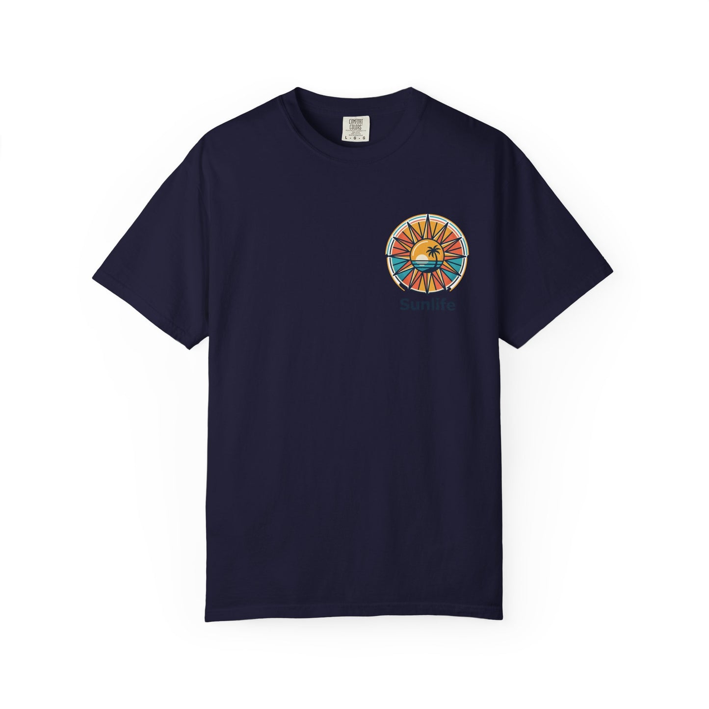 T-shirt Unisexe Sunlife — Coton Premium Teinté à la Pièce