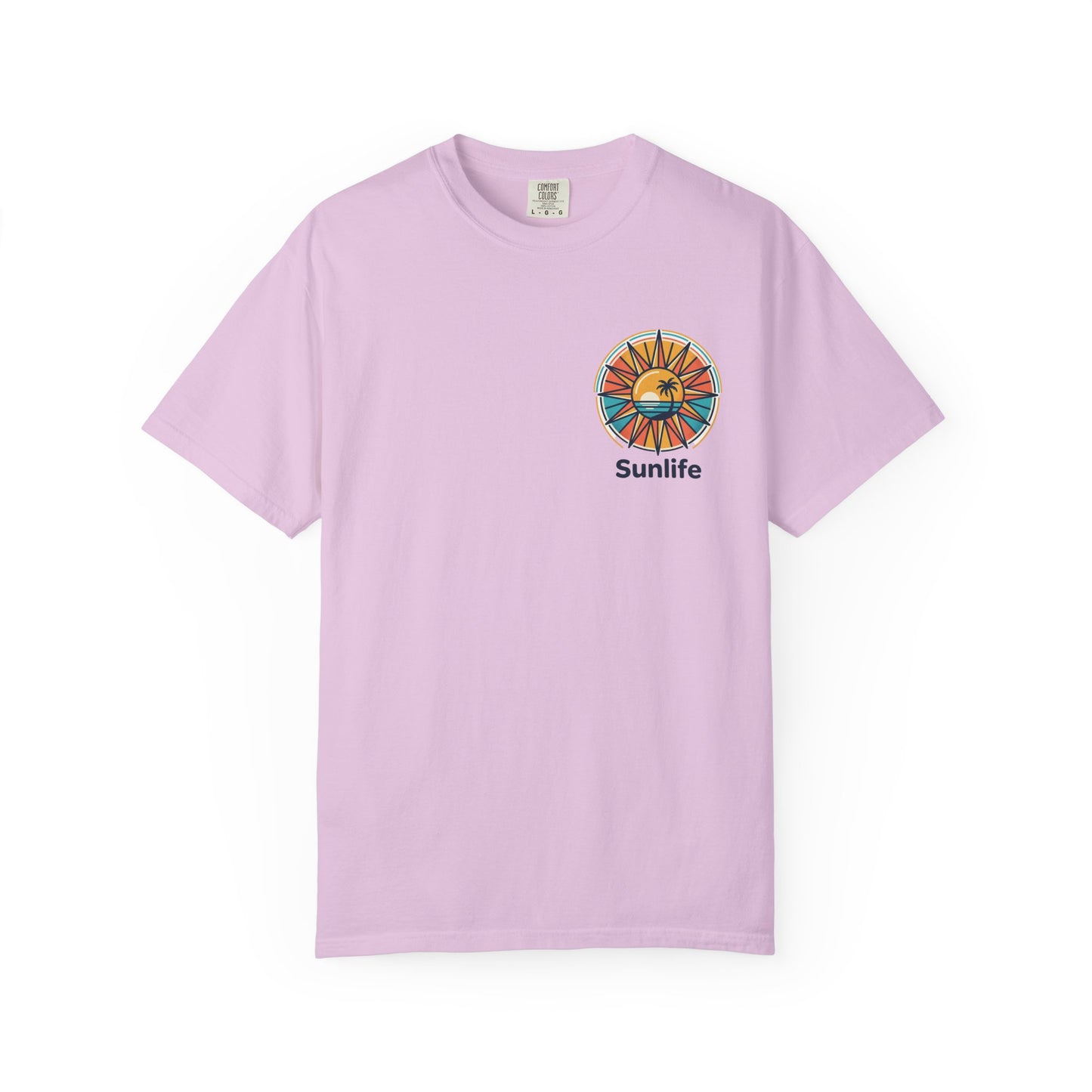 T-shirt Unisexe Sunlife — Coton Premium Teinté à la Pièce