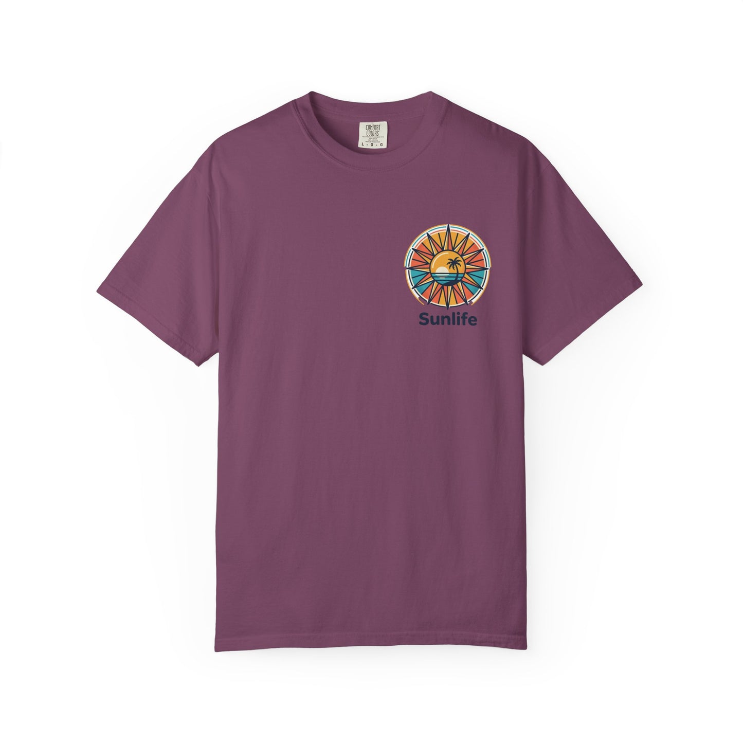 T-shirt Unisexe Sunlife — Coton Premium Teinté à la Pièce