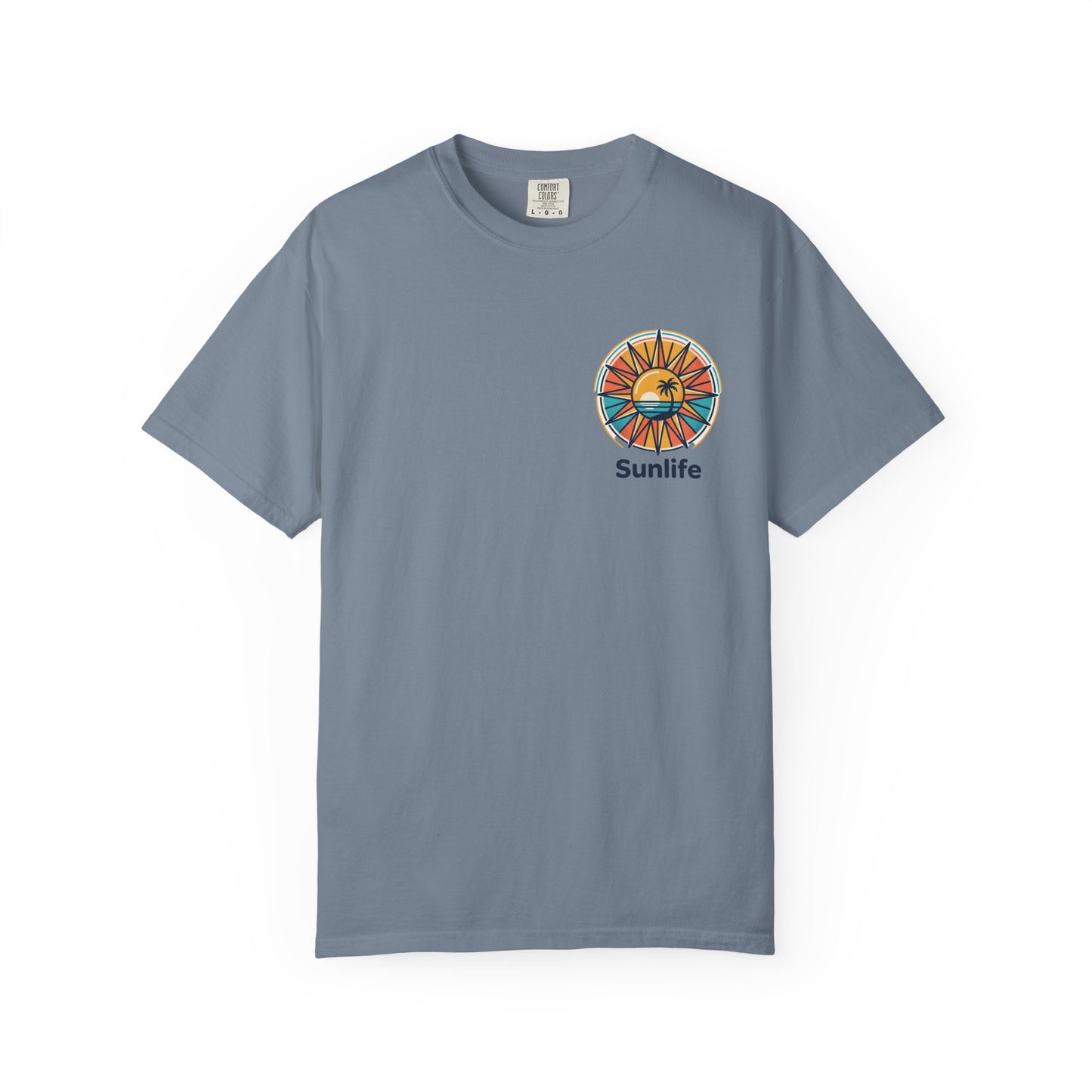 T-shirt Unisexe Sunlife — Coton Premium Teinté à la Pièce