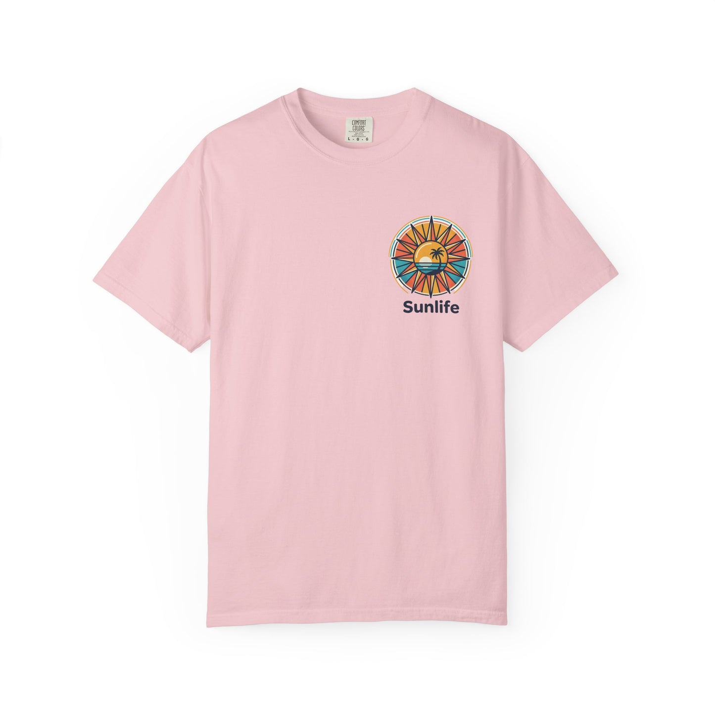 T-shirt Unisexe Sunlife — Coton Premium Teinté à la Pièce