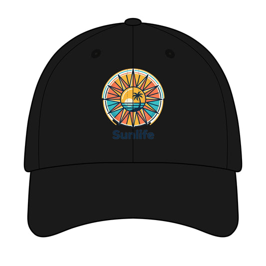Casquette Baseball Brodée — Logo Coucher de Soleil | Sunlife