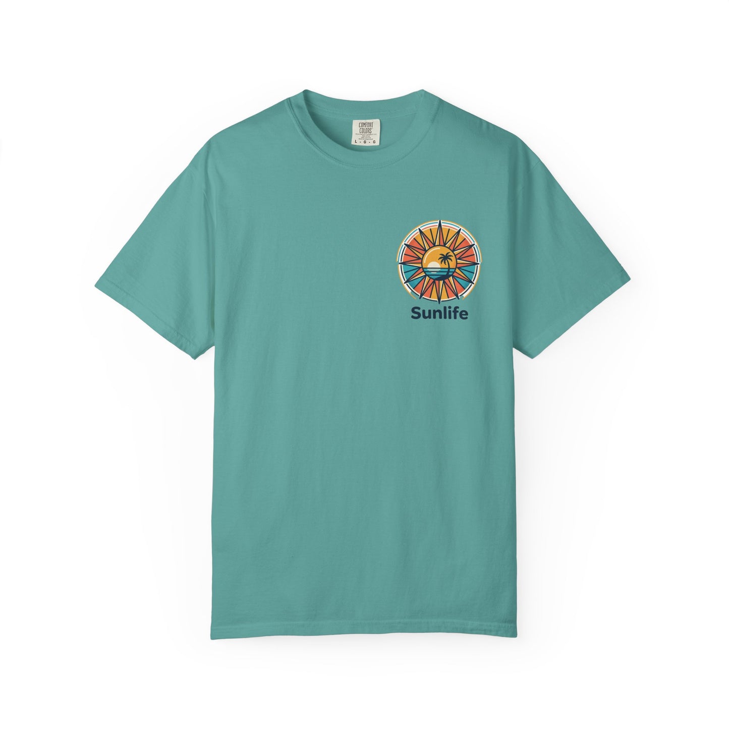 T-shirt Unisexe Sunlife — Coton Premium Teinté à la Pièce