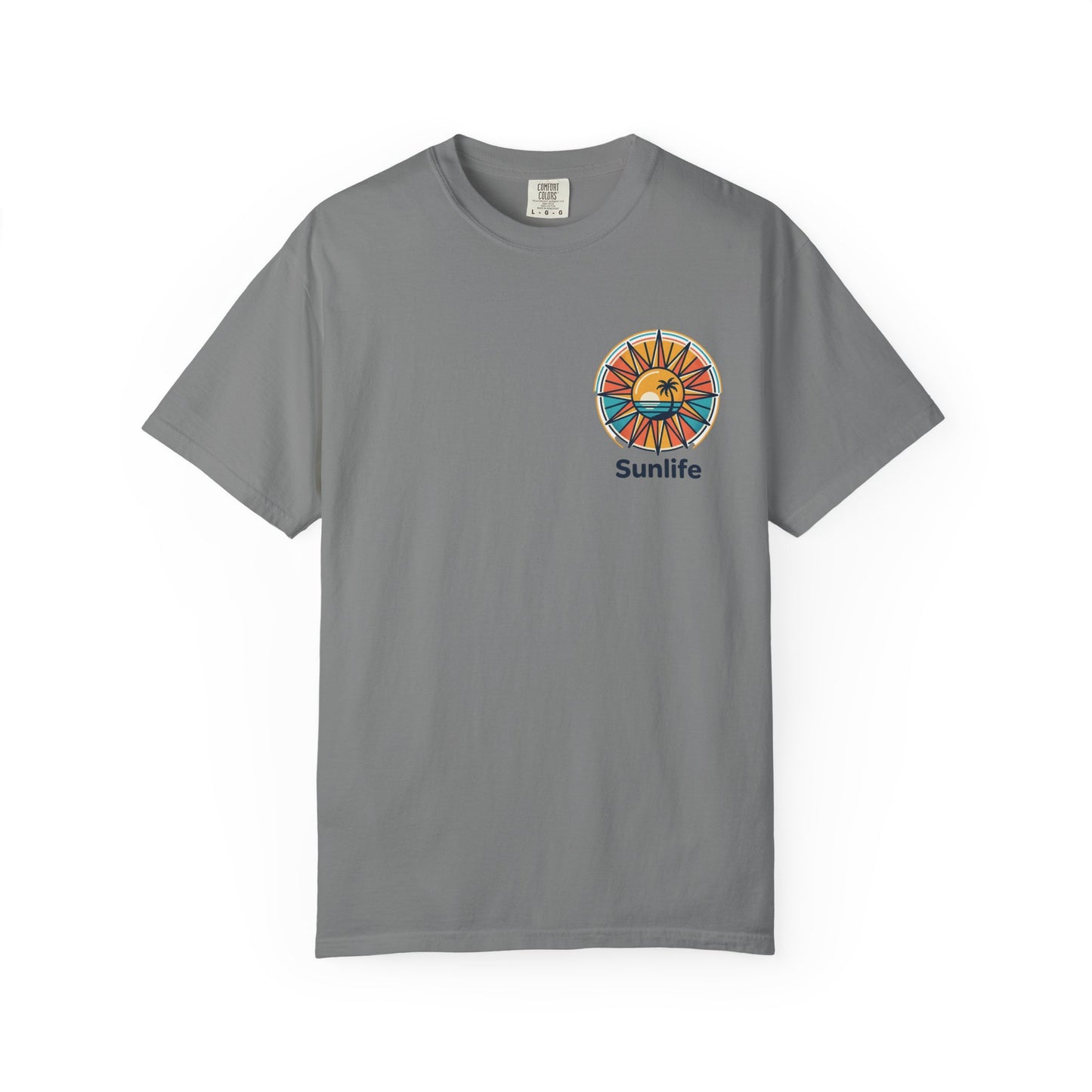 T-shirt Unisexe Sunlife — Coton Premium Teinté à la Pièce
