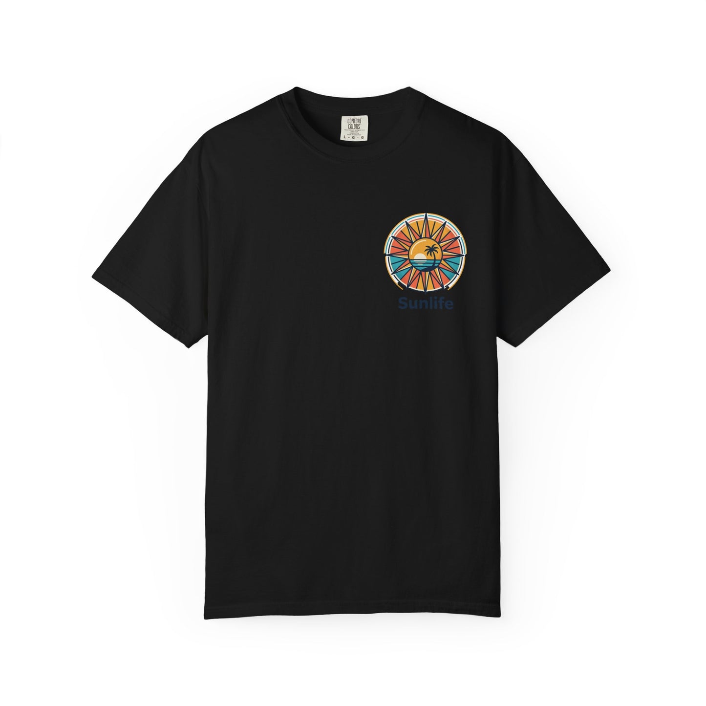T-shirt Unisexe Sunlife — Coton Premium Teinté à la Pièce