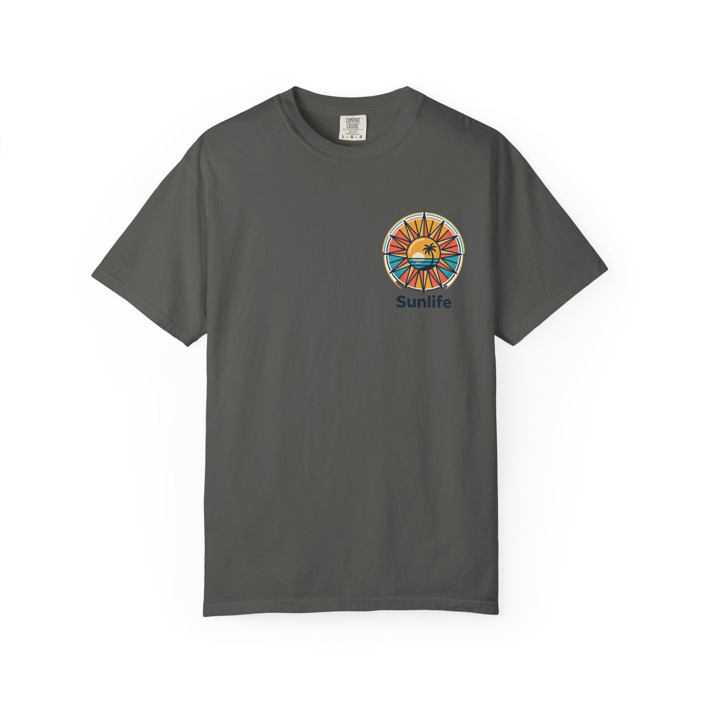 T-shirt Unisexe Sunlife — Coton Premium Teinté à la Pièce